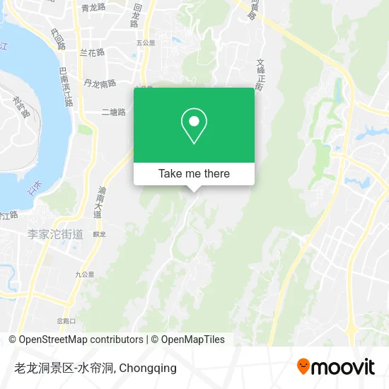 老龙洞景区-水帘洞 map