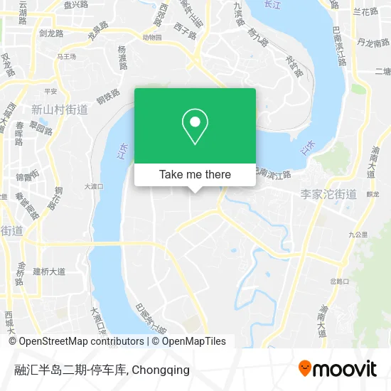 融汇半岛二期-停车库 map
