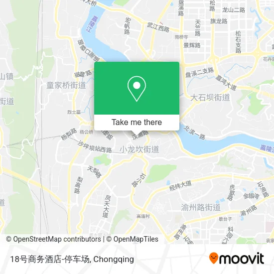 18号商务酒店-停车场 map