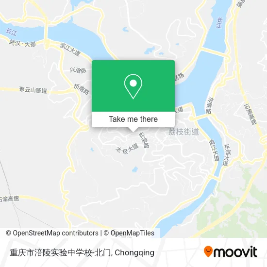 重庆市涪陵实验中学校-北门 map