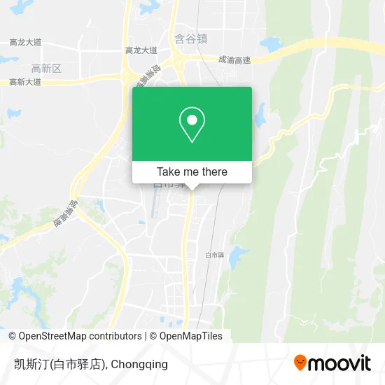 凯斯汀(白市驿店) map