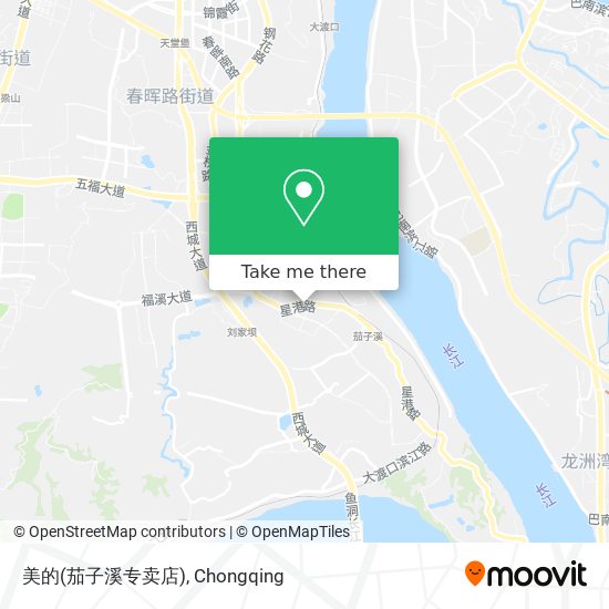 美的(茄子溪专卖店) map