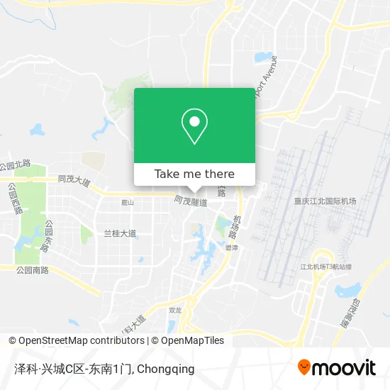 泽科·兴城C区-东南1门 map