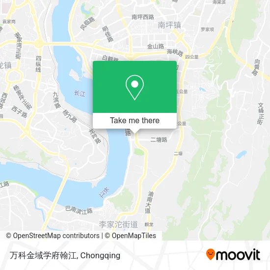 万科金域学府翰江 map