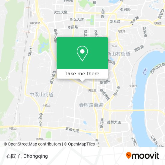 石院子 map