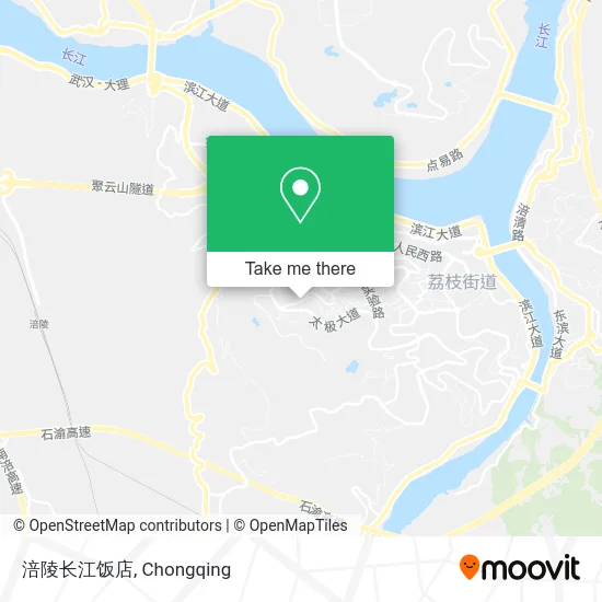 涪陵长江饭店 map
