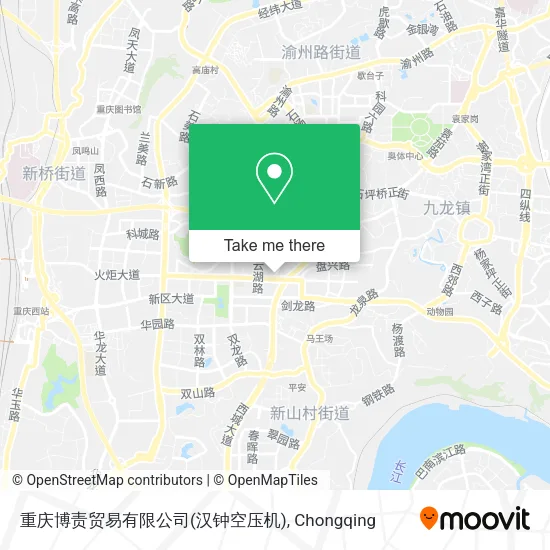 重庆博责贸易有限公司(汉钟空压机) map
