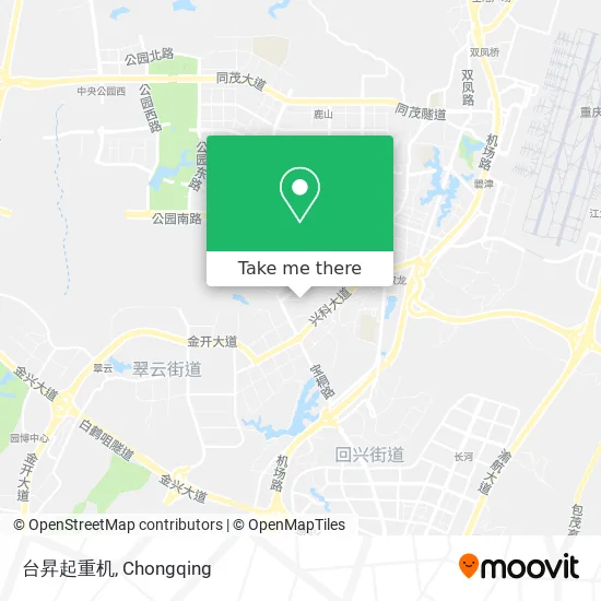 台昇起重机 map