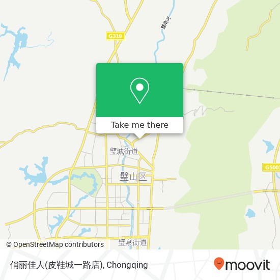 俏丽佳人(皮鞋城一路店) map