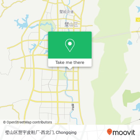 璧山区慧宇皮鞋厂-西北门 map