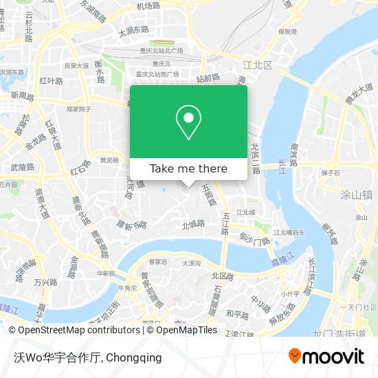 沃Wo华宇合作厅 map