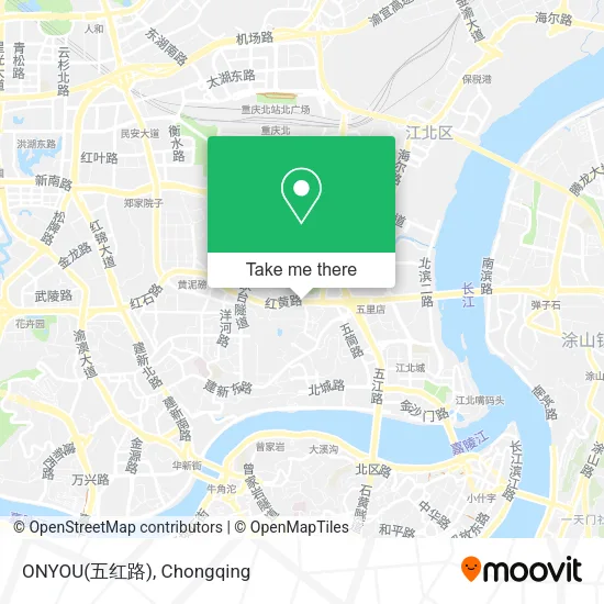 ONYOU(五红路) map