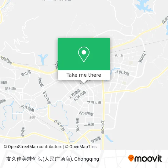 友久佳美蛙鱼头(人民广场店) map
