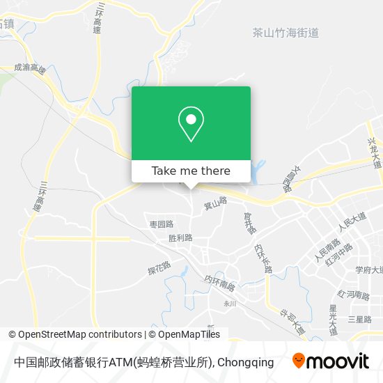 中国邮政储蓄银行ATM(蚂蝗桥营业所) map
