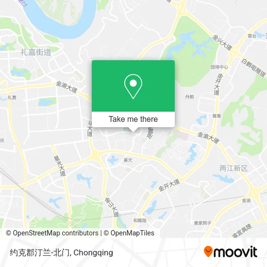 约克郡汀兰-北门 map