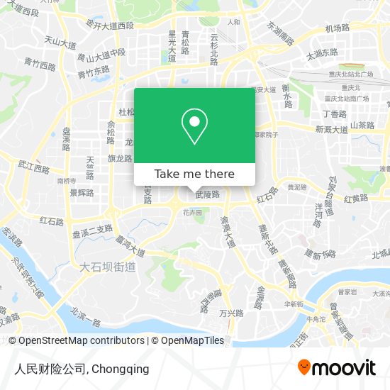 人民财险公司 map