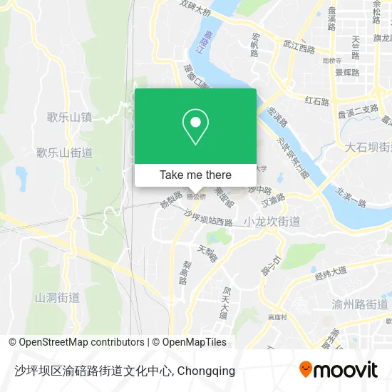 沙坪坝区渝碚路街道文化中心 map