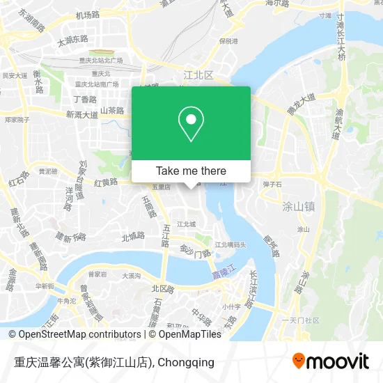 重庆温馨公寓(紫御江山店) map