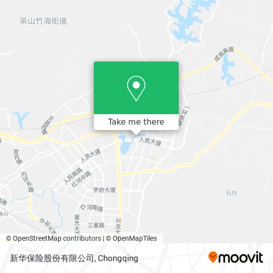 新华保险股份有限公司 map