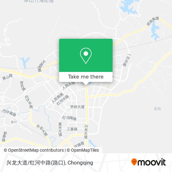 兴龙大道/红河中路(路口) map