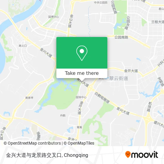 金兴大道与龙景路交叉口 map