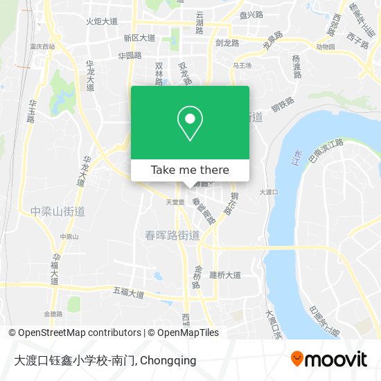 大渡口钰鑫小学校-南门 map