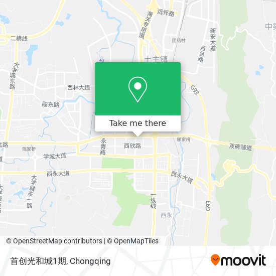 首创光和城1期 map