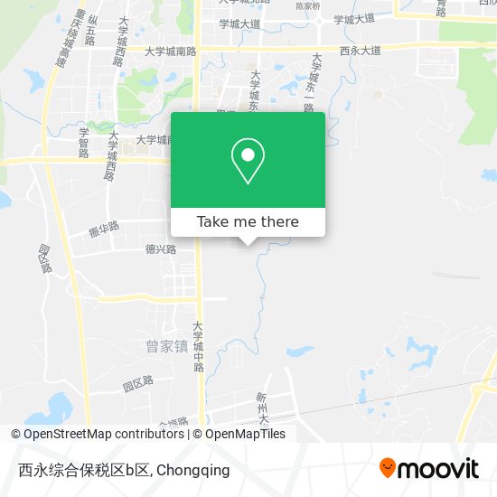 西永综合保税区b区 map