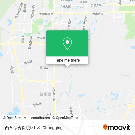 西永综合保税区b区 map