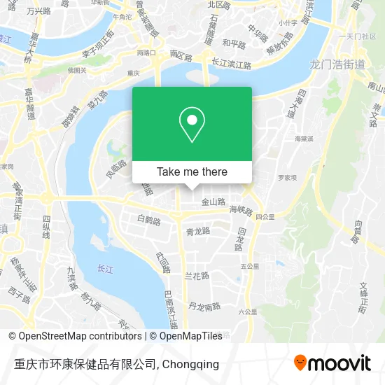 重庆市环康保健品有限公司 map