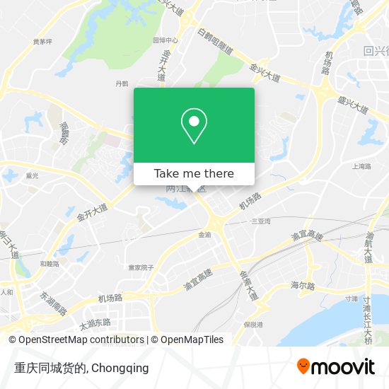 重庆同城货的 map
