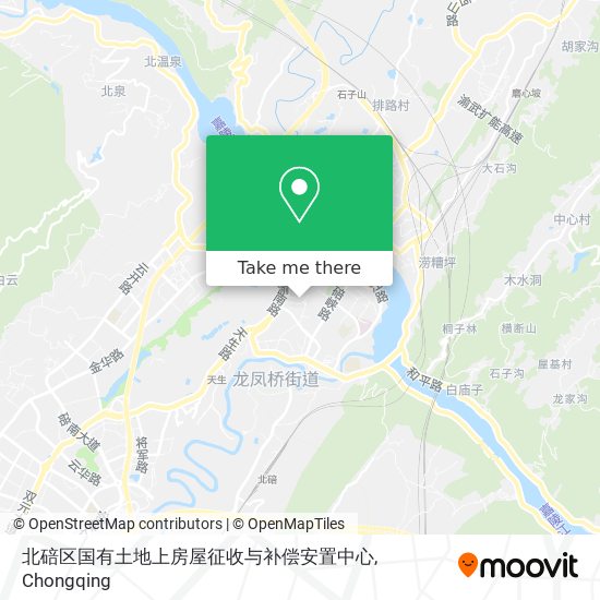 北碚区国有土地上房屋征收与补偿安置中心 map