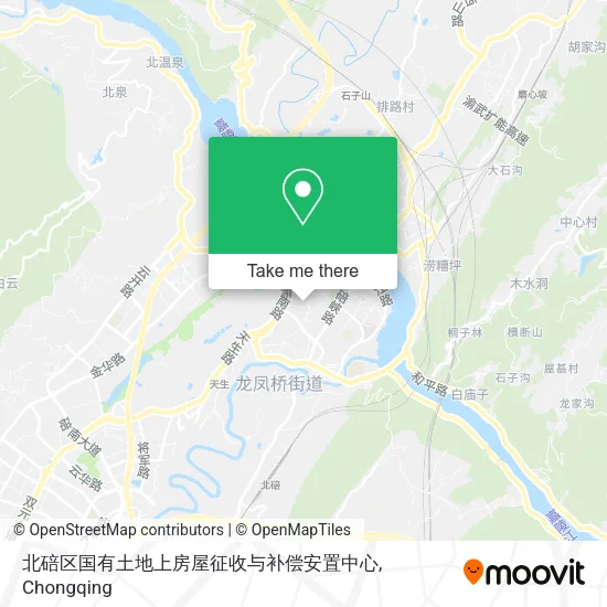 北碚区国有土地上房屋征收与补偿安置中心 map