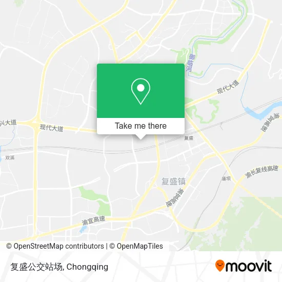 复盛公交站场 map