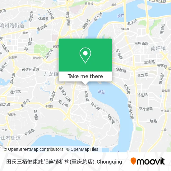田氏三栖健康减肥连锁机构(重庆总店) map