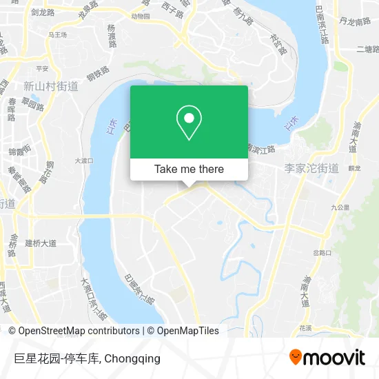巨星花园-停车库 map
