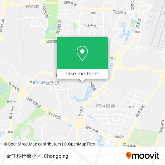 金佳步行街小区 map