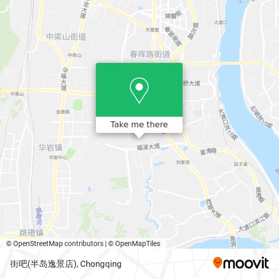 街吧(半岛逸景店) map