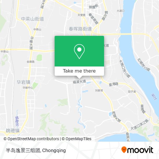 半岛逸景三组团 map