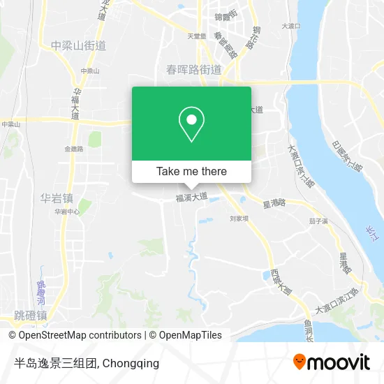 半岛逸景三组团 map