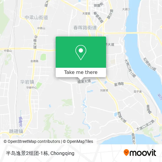 半岛逸景2组团-1栋 map