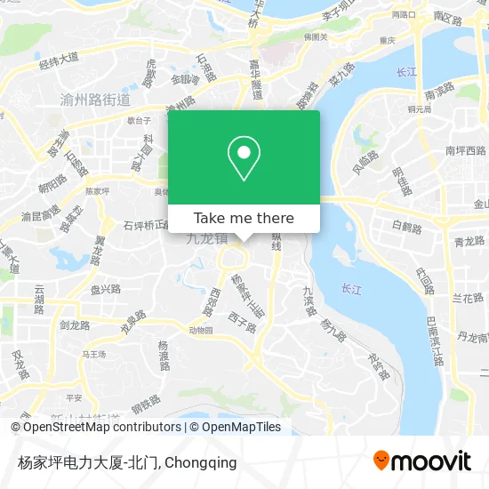 杨家坪电力大厦-北门 map