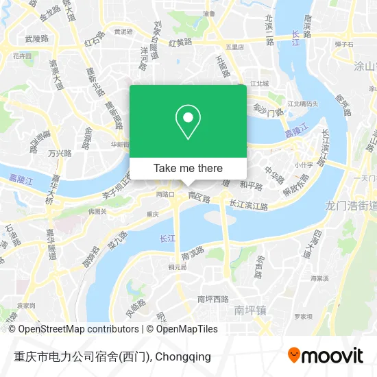 重庆市电力公司宿舍(西门) map