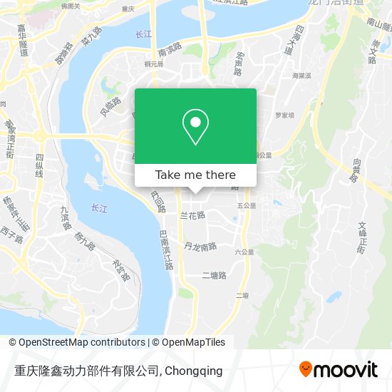 重庆隆鑫动力部件有限公司 map