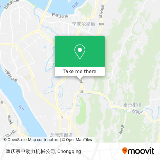 重庆宗申动力机械公司 map