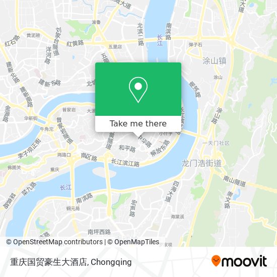 重庆国贸豪生大酒店 map