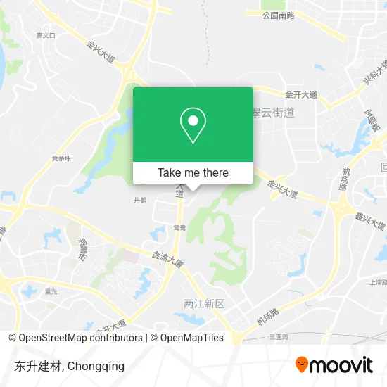 东升建材 map