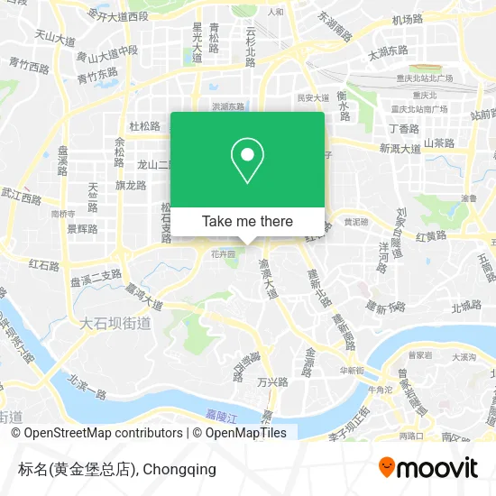 标名(黄金堡总店) map