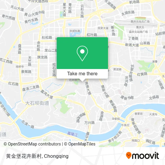 黄金堡花卉新村 map