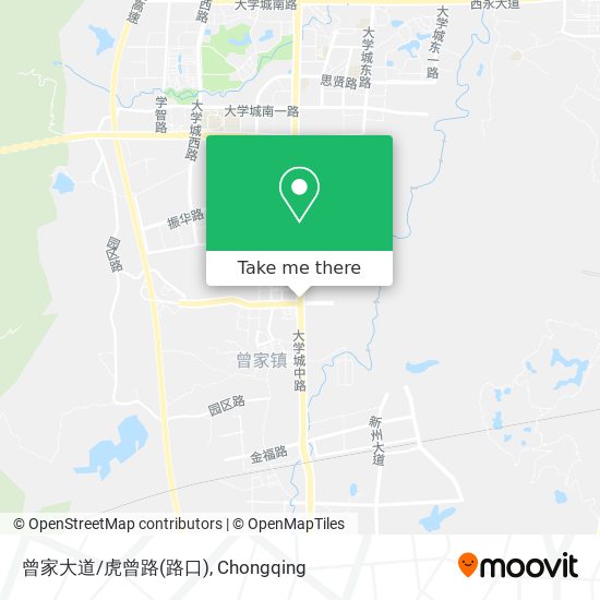 曾家大道/虎曾路(路口) map